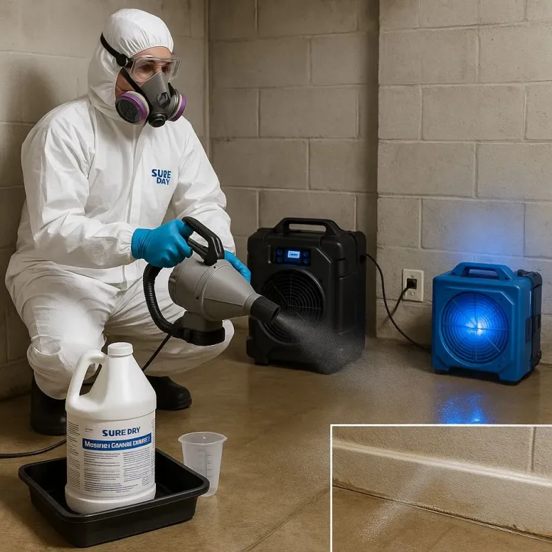 Sanitization and Odor Removal process in Port Jefferson Station, NY