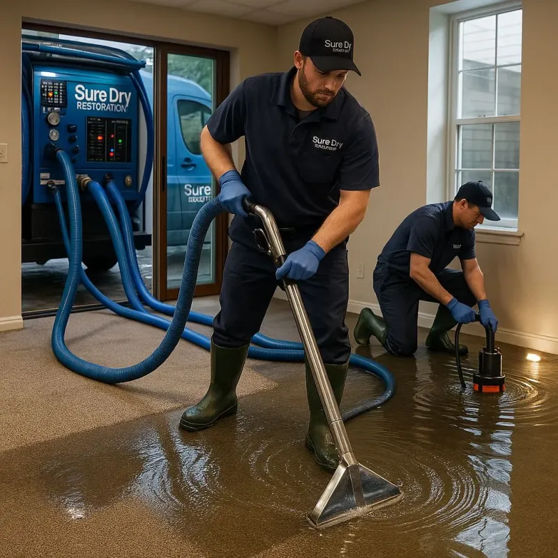 Water Extraction and Removal process in Port Jefferson Station, NY